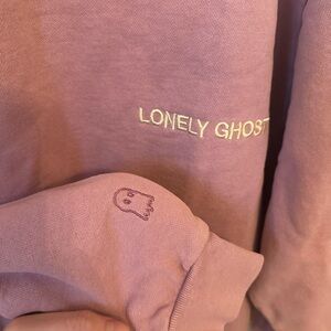 Lonely Ghost Pink Crewneck